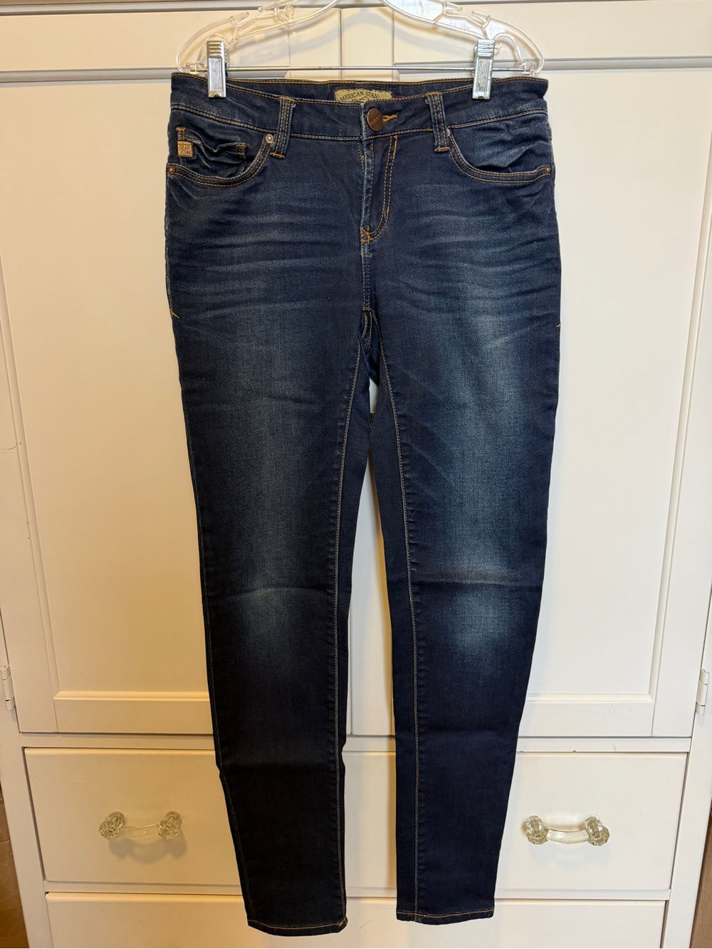 Dear John Indigo Skinny Jeans with Subtle Fading- 26